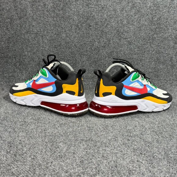 Nike Air Max 270 React Running Shoes Men's SIze 10 Multi-Color Athleitc Training - Picture 7 of 13
